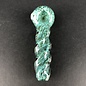 Teal w/ Green Frit Spoon