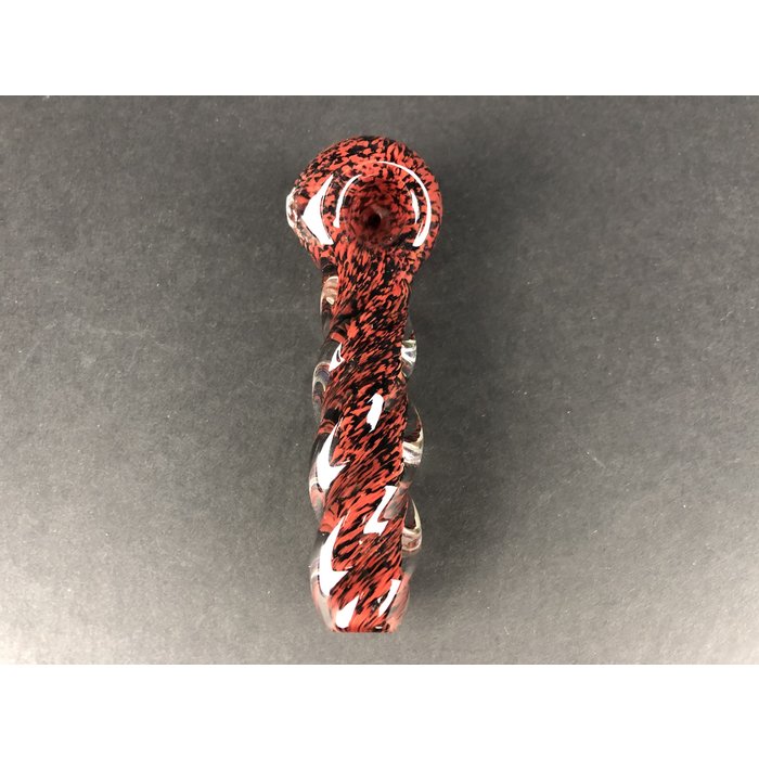 Red w/ Black Frit Spoon