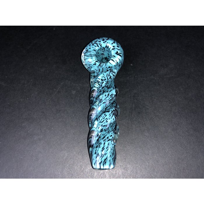 Humboldt Studios Teal w/ Black Frit Spoon