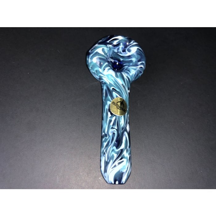 Humboldt Studios Fire and Ice Spoon Blue Cream