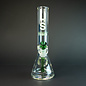 9mm Beaker 13" w/ 24mm Joint Green Accent