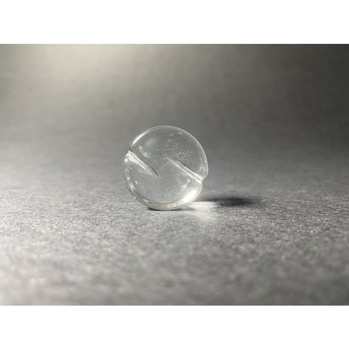 Rebelz Glass Clear Peak Spinner Disc-Cap