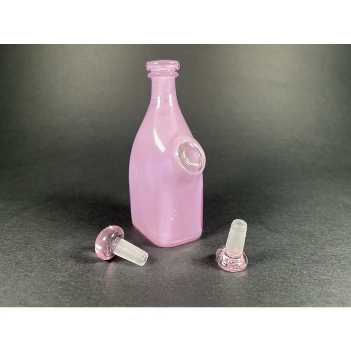 Phatt Matt Glass Flask Pink Satin