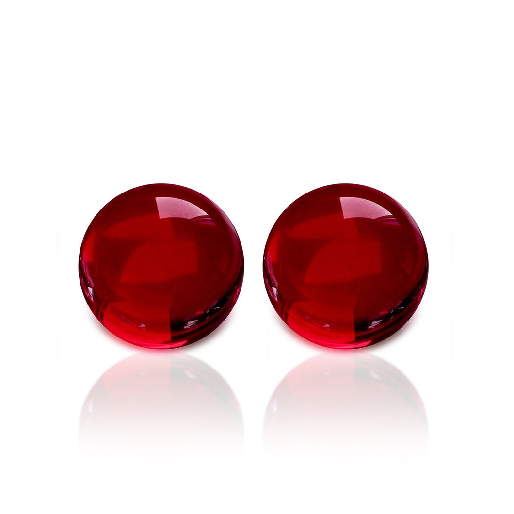 Ruby Pearl Co - 2pk 4mm Ruby Terp Pearls