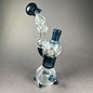 Black & Clear Bubbler #124