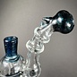 Black & Clear Bubbler #124