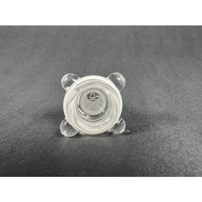 14mm Medium 7 Hole Slide White