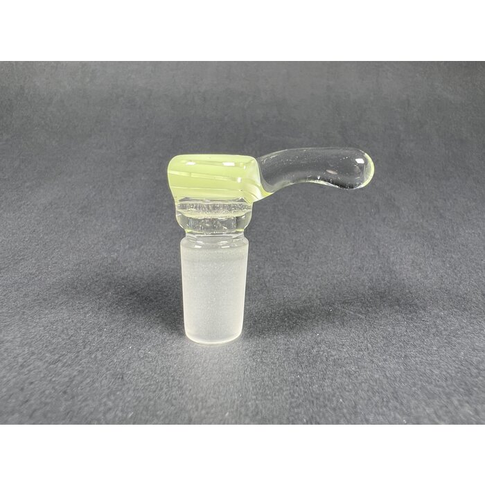 Mears Glass 14mm Small 7 Hole Slide Lime