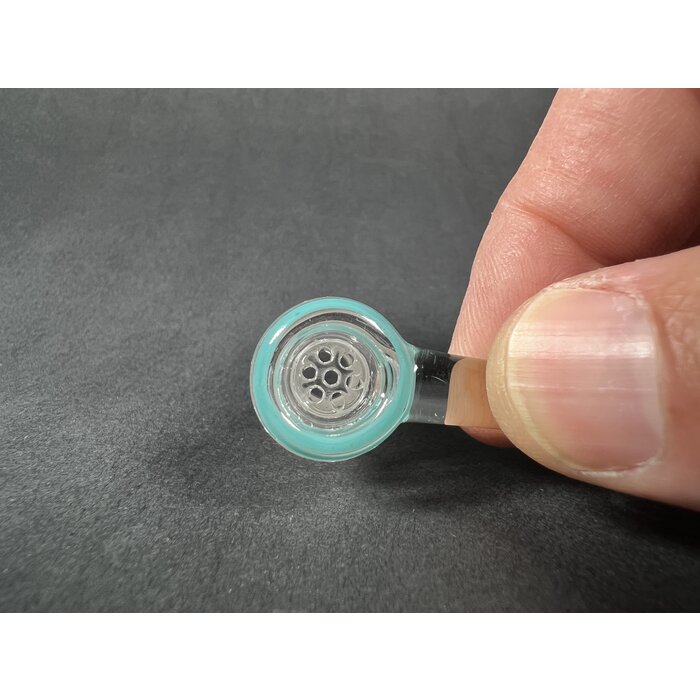 14mm Small 7 Hole Slide Teal