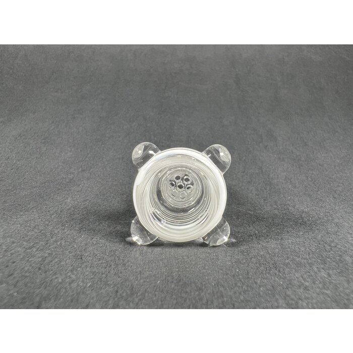 18mm Medium 7 Hole Slide White