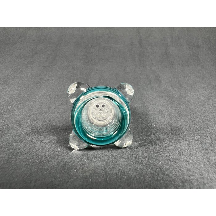 18mm Medium 7 Hole Slide Teal