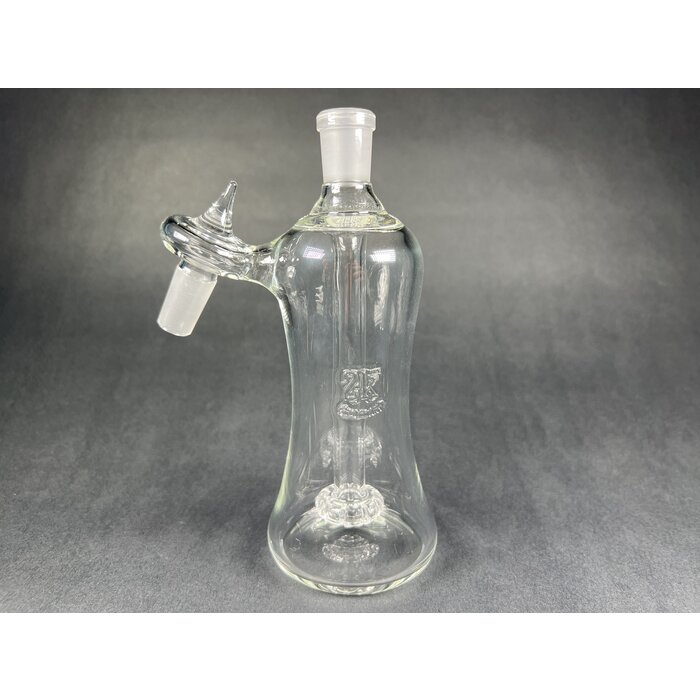 2Kglassart Circ Ashcatcher 14/45 Clear