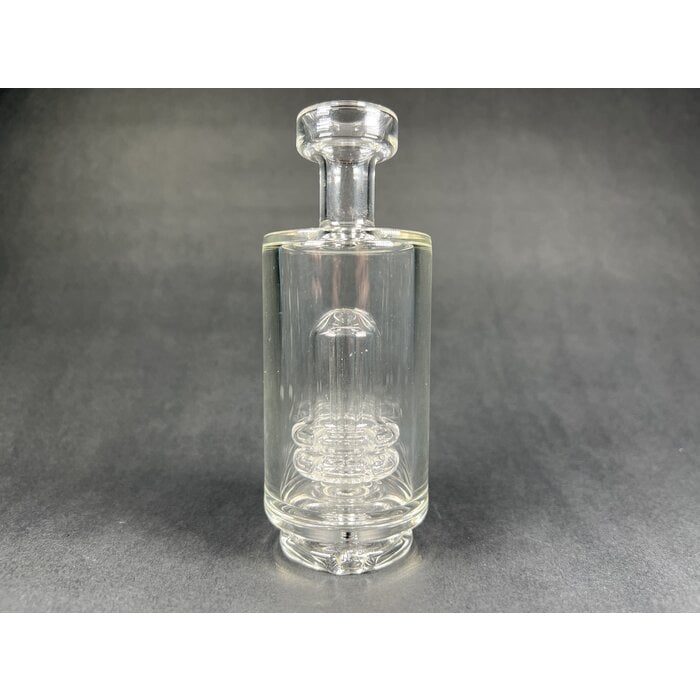 Hypnotized Glass HD Peak Pro Glass Double Showerhead Clear