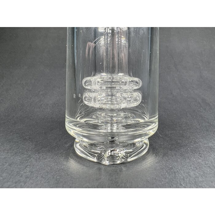 Hypnotized Glass HD Clear Peak Pro Glass Double Showerhead