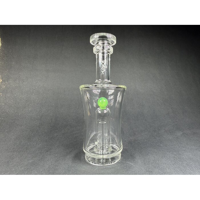 Tokr Glass Peak Attachment Clear Can w/ Slyme Marble