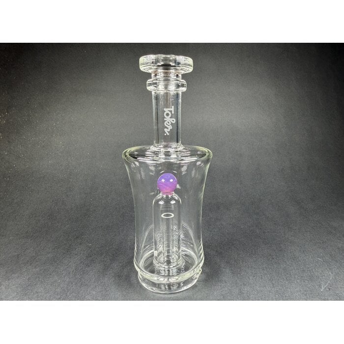 Peak Attachment Clear Can w/ Pink Marble