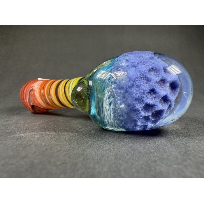 Rainbow Honeycomb Frit Spoon