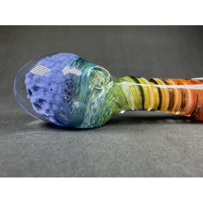 Rainbow Honeycomb Frit Spoon