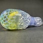 Blue Honeycomb Frit Spoon