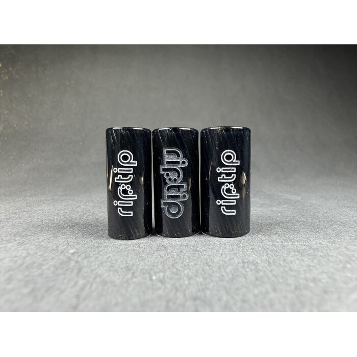 Jet Black RipTip 11mm- Etched