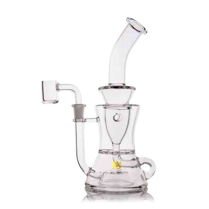 MJ Arsenal x Andy Roth Bloopcycler Makers Pass Dab Rig - Clear