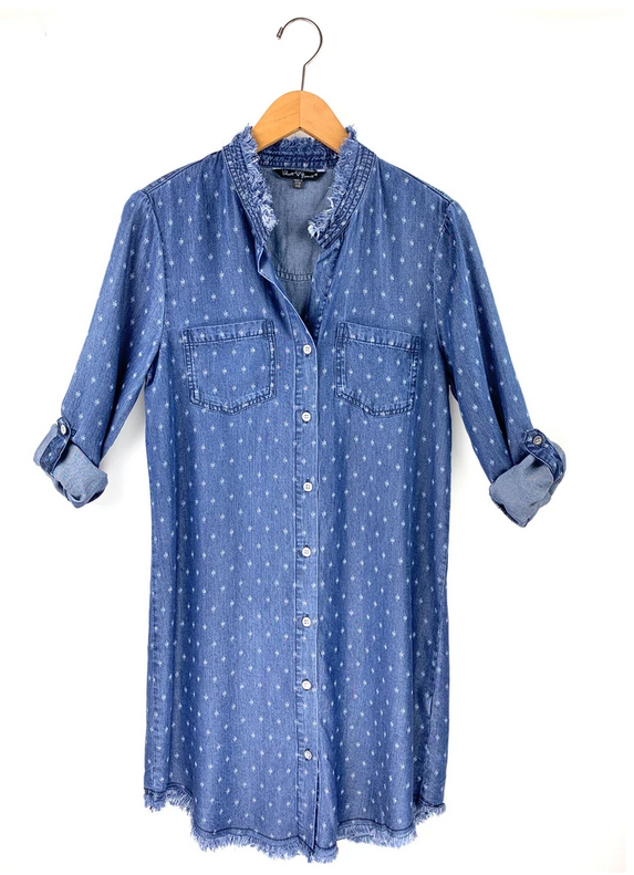 velvet heart tencel dress