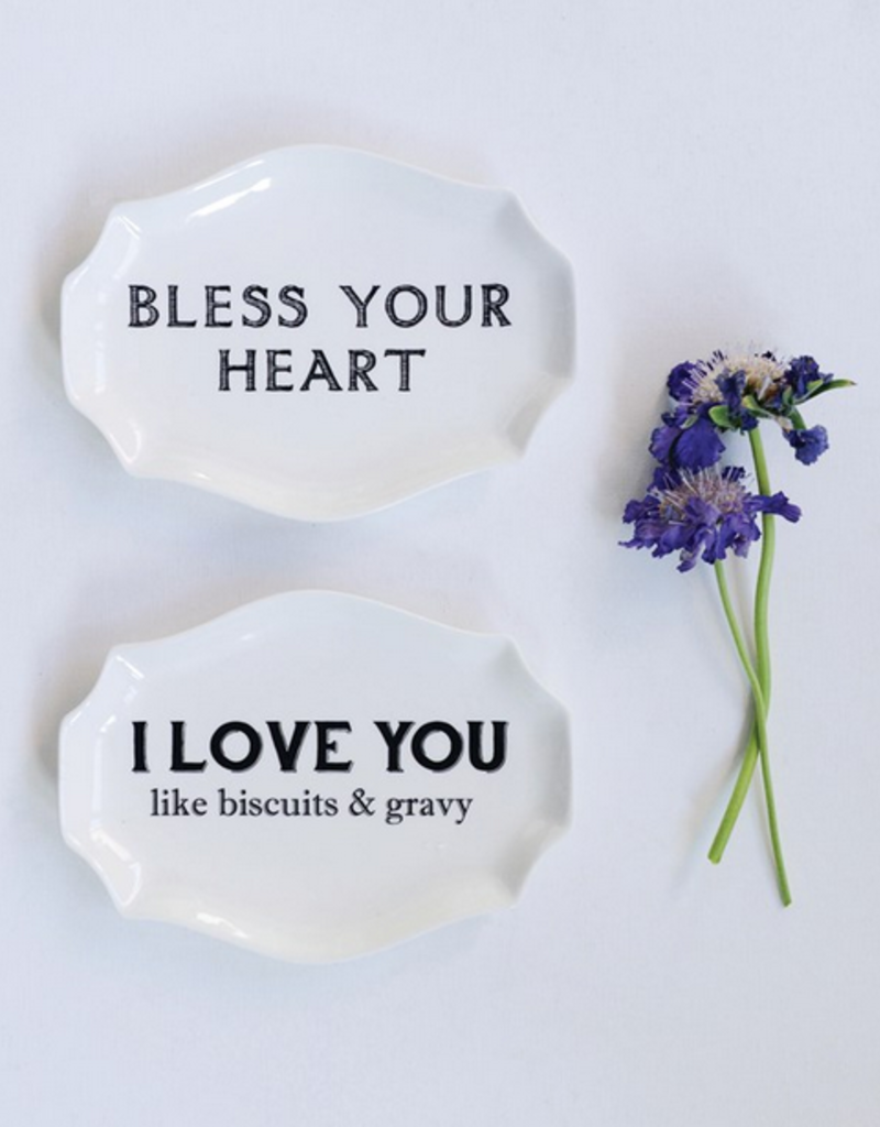 Creative Co-op Southern Sayings Plates