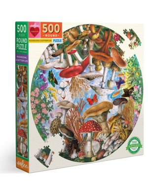 eeBoo Publishing Mushrooms & Butterflies Puzzle