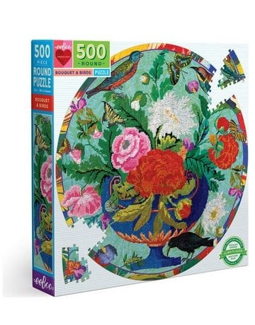 eeBoo Publishing Bouquet & Birds Puzzle