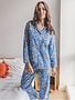 PrintFresh PrintFresh Tiger Queen Long Pajama Set