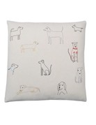 K.Studio Home K Studio "Dogs" Embroidered Pillow