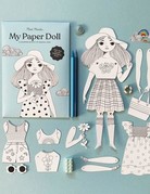 Of Unusual Kind Coloring Paper Doll Kit