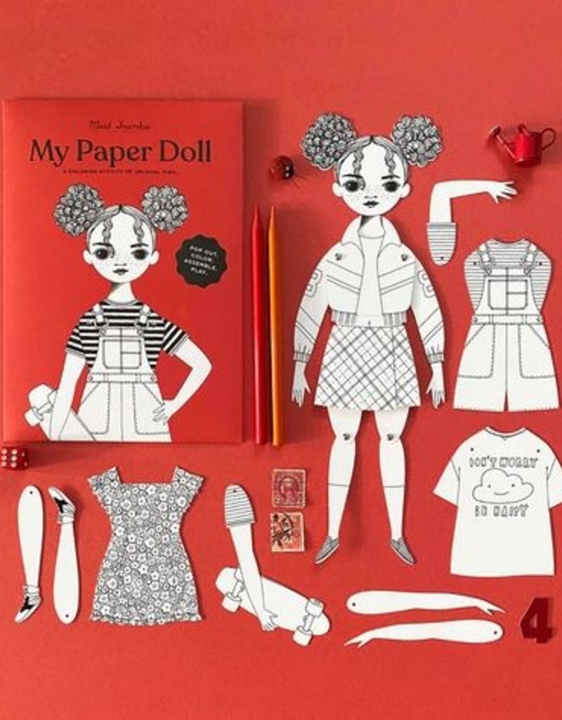 Of Unusual Kind Coloring Paper Doll Kit