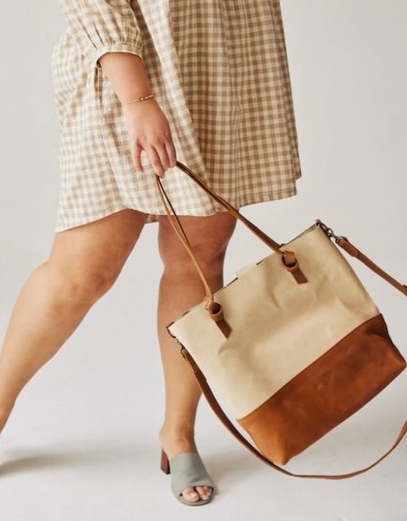 Able Bags ABLE Rachel Crossbody Leather Tote