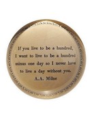Sugarboo Designs Sugarboo Paperweight - If You Live to Be a Hundred...