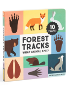 Chronicle Books Forest Tracks: What Animal Am I Board Book
