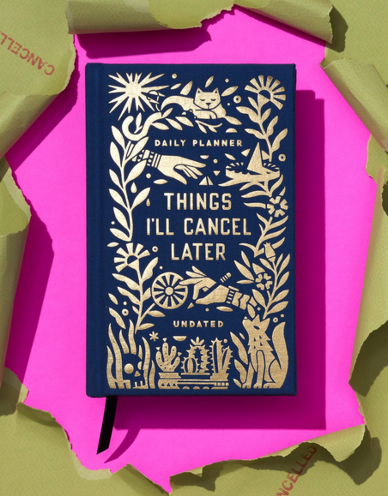 Chronicle Books Things I'll Cancel Later - Undated Mini Planner