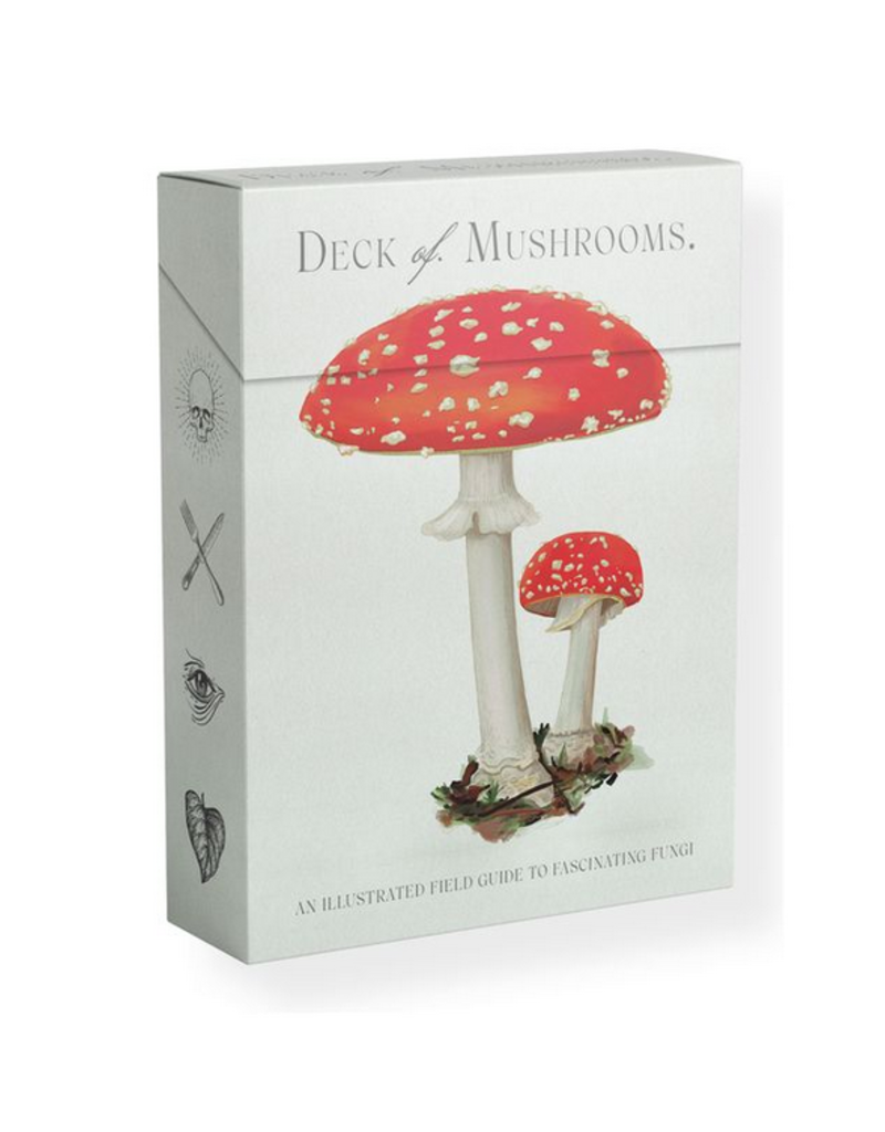 Penguin Random House The Deck of Mushrooms - An Illustrated Field Guide to Fascinating Funghi