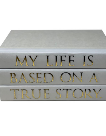 E.Lawrence "My Life is Based On A True Story" Book Set