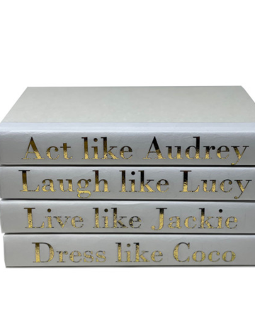 E.Lawrence "Act Like Audrey..." Book Set