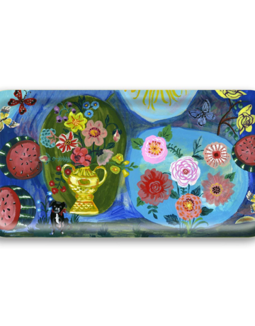 Avenida Home Avenida "The Vase" Birchwood Tray