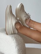 Dolce Vita Dolce Vita Dolen Sneaker - Sandstone Knit
