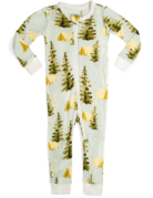 Milkbarn Milkbarn Bamboo Zipper Pajamas