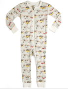 Milkbarn Milkbarn Organic Zipper Pajamas