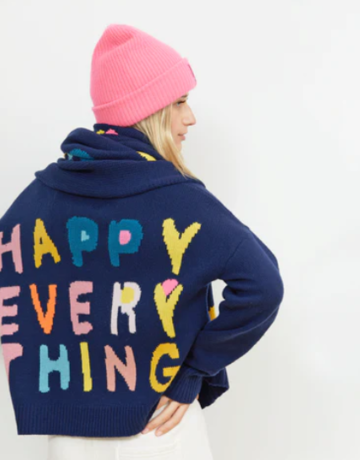 Kerri Rosenthal Kerri Rosenthal HAPPY EVERYTHING Cashmere SweaterHING -