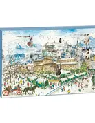 Chronicle Books Michael Storrings 12 Days of Christmas Advent Puzzle Calendar
