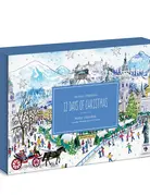 Chronicle Books Michael Storrings 12 Days of Christmas Advent Puzzle Calendar