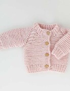 Huggalugs Huggalugs Garter Stitch Cardigan Sweater