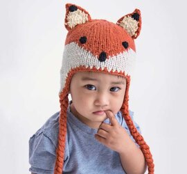 新品格安TLS HOT BEANIE. Sあったかくてオシャレでアゴ紐で取れない huggalugs-huggalugs-fox-knit-