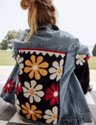 Free People Free People Annies Flower Bomb Denim Jacket